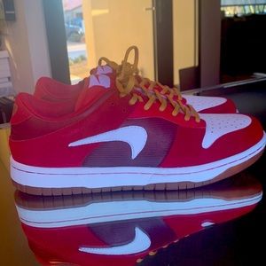 Custom Red Ari Non-Menthol Dunk low